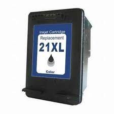 Cartucho de Tinta Remanufaturado Hp 21xl Preto